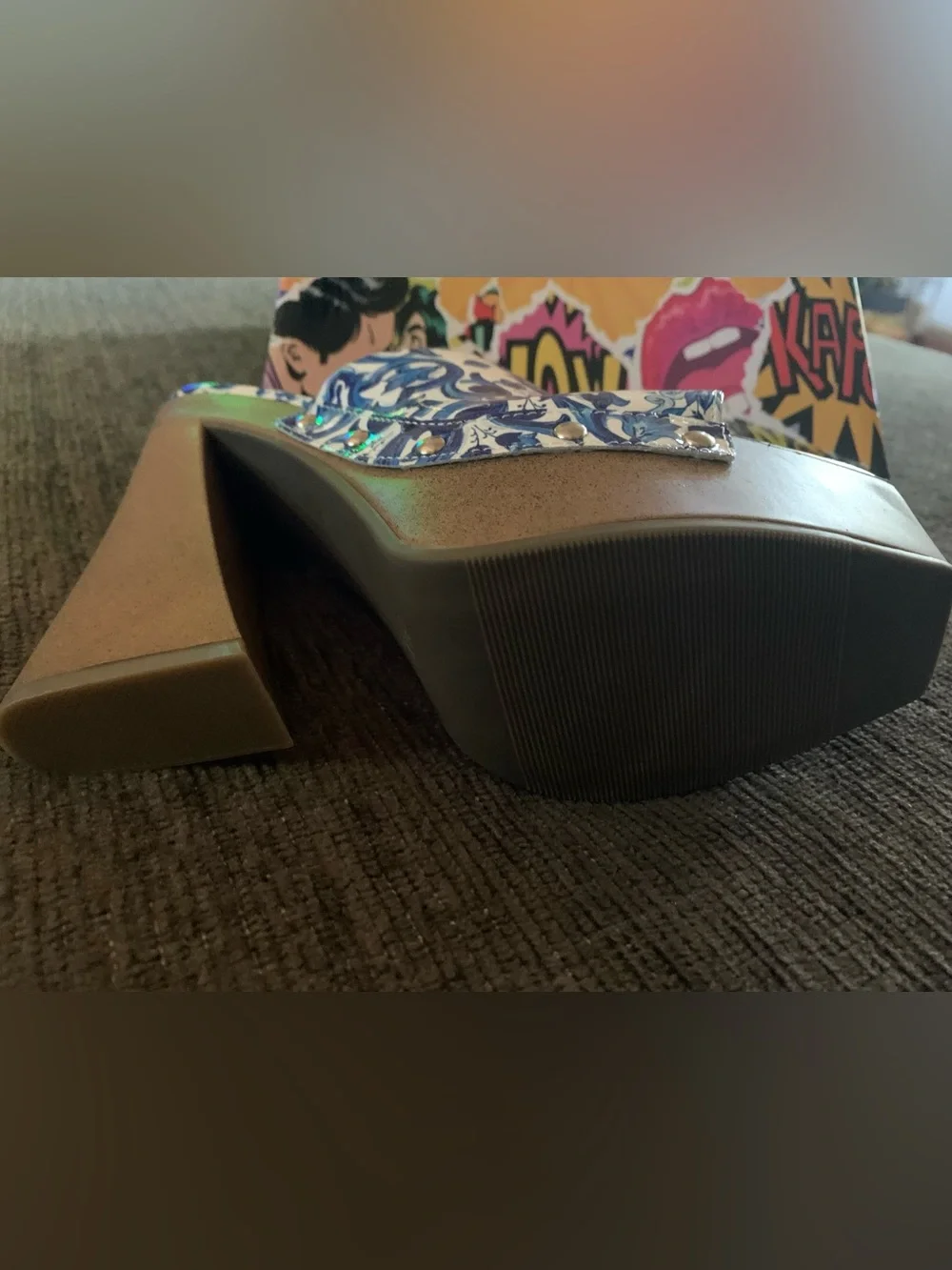Cape Robbin Moika platform wedge sandals
